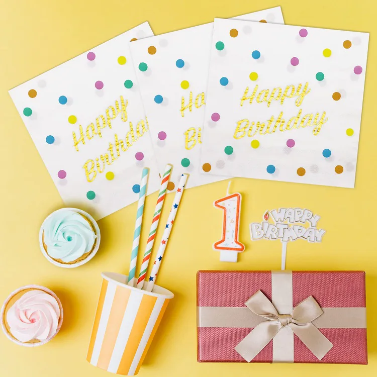 Birthday Party Paper Napkins